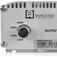 Balastro electronico Vanguard 600W 