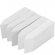 Etiquetas Clavar PVC 10x1,6 cm paquete 500 uds