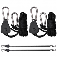 Colgador para reflector Rope Rachet (m&aacute;x. 65Kg), 2 uds