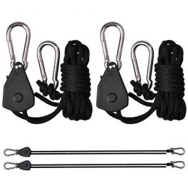Colgador para reflector Rope Rachet (m&aacute;x. 65Kg), 2 uds