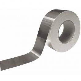Cinta de aluminio 50mm rollo de 50m