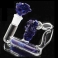 Bong Pipa BHO GG Calavera Bubbler CON DIFUSOR AZUL 16cm &Oslash;25mm