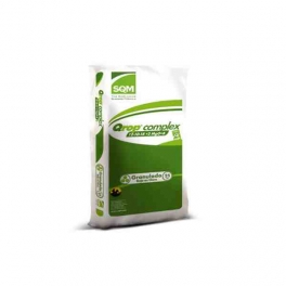 Fertilizante granulado Azul Qrop Complex 12-10-18+2MgO+B SQM , saco de 25 kg