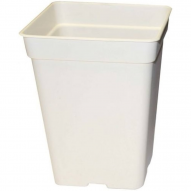 * Maceta cuadrada BLANCA