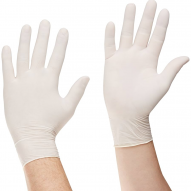 AD Guantes LÁTEX natural (Caja Azul)
