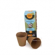 Maceta biodegradable Seedling pot redonda 8cm (16 uds)