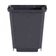 Maceta TEKU cuadrada Inyectada MQD 9x9x9,5 Negro UNIDAD (caja 880 un)