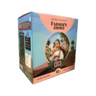 Briqueta de coco comprimido 500gr - 10L Farmers Choice