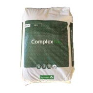 Fertilizante COMPLEXTAR granulado NPK 15-15-15+25S, saco de 25 kg