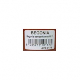 * Etiqueta Codigo de Barras 40x24 mm para macetas Deco de 2,5 y 5 litros, UNIDAD